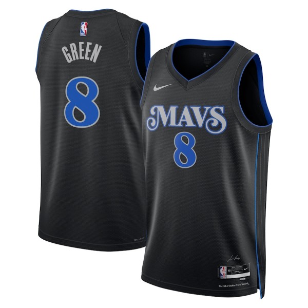 Dallas Mavericks Trikot Josh Green Nike 2023-24 City Edition Schwarz Swingman - Herren Dallas Mavericks Trikot Josh Green Nike 2023-24 City Edition Schwarz Swingman - Herren